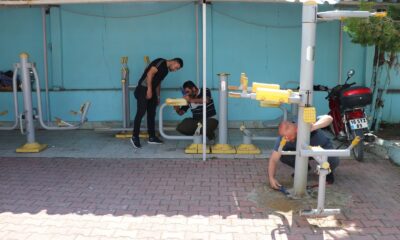 Havza’da park ve bahçeler bakıma alındı