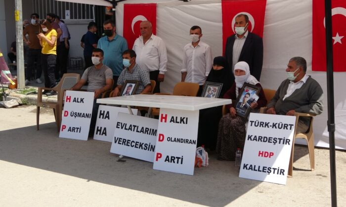 HDP önünde eylem yapan ailelerin sayısı 6’ya yükseldi