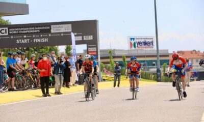Heyecanlı pedallar Ayçiçeği Vadisi’nde kıyasıya yarıştı