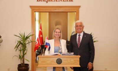 Hırvatistan Başkonsolosu Zerec Başkan Gürün ile görüştü