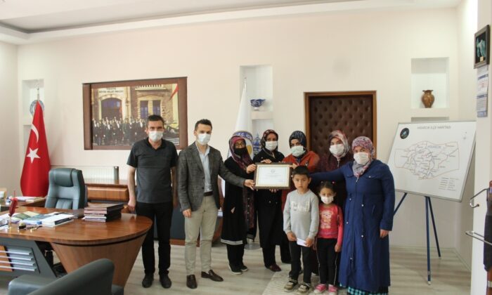 Hisarcık’ta kadın kooperatifi kuruldu