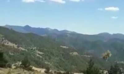 Hortum ekinlere zarar verdi