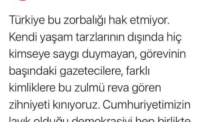 İçişleri Bakan Yardımcısı Ersoy ve Çataklı’dan CHP’ye tepki