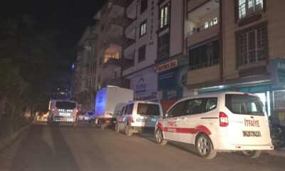 Iğdır’da apartmanda yangın paniği