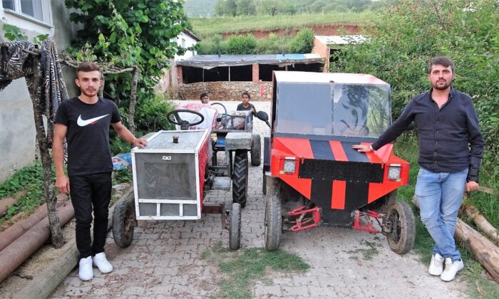 İki kafadar köyde imkansızı başardı, görenler şaşırıyor