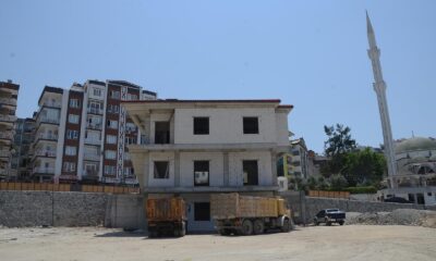 İkiçeşmelik’te Taziye Evi ve Park Alanı çalışması sürüyor