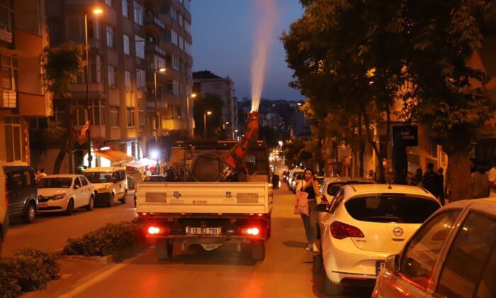 İlaçlama çalışmaları yoğunlaştı