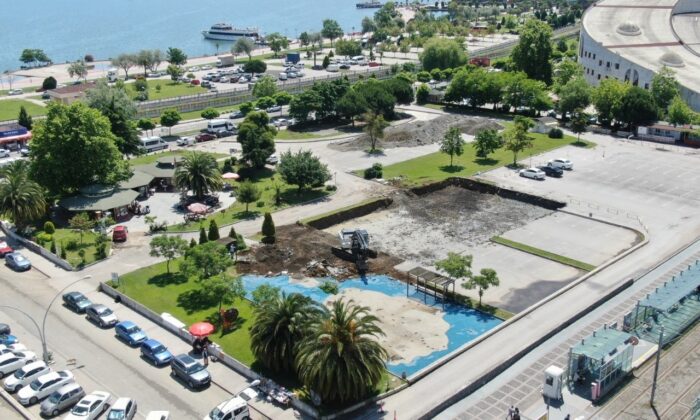 “İlçe Toplu Ulaşım Transfer Merkezi” inşaatı başladı