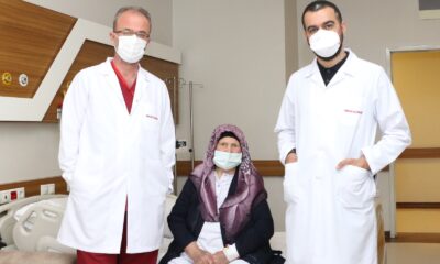 İleri evre kanser hastası yaşlı kadın, Gaziantep’te şifa buldu