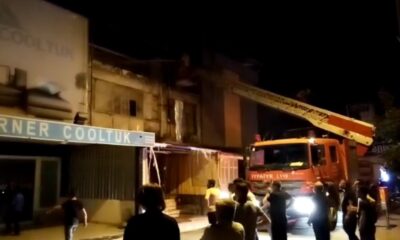 İnegöl’de mobilya sanayi bölgesinde korkutan yangın