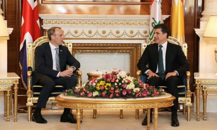 İngiltere Dışişleri Bakanı Raab: “Biz Kürt halkının dostuyuz ve tarihi ilişkilere sahibiz”