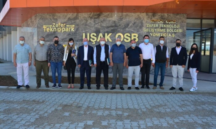 İş dünyasından Uşak OSB Teknoparka ziyaret