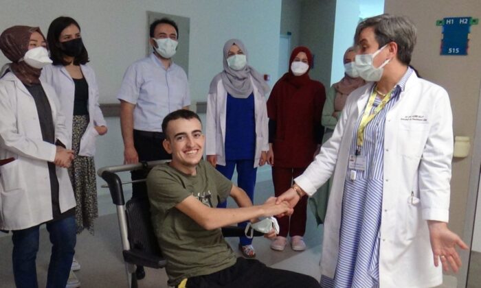 İş kazası hayatını kararttı ama umutlarını yok edemedi