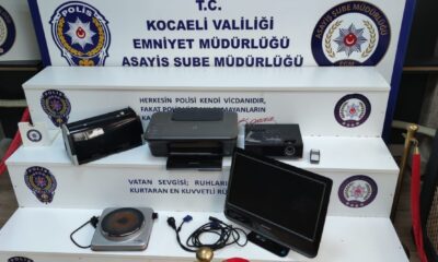 Isıtıcıdan termosa kadar ne bulduysa çaldılar