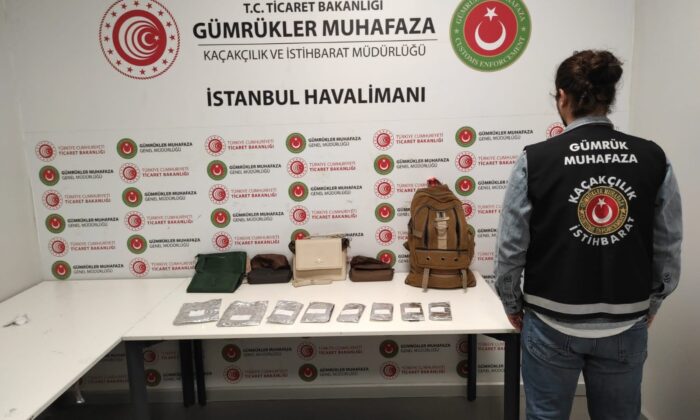 İstanbul Havalimanı’nda 13 kilo uyuşturucu ele geçirildi