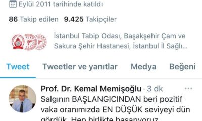 İstanbul İl Sağlık Müdürü Prof. Dr. Memişoğlu’ndan İstanbul için sevindiren açıklama
