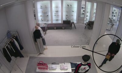 İstanbul’da 225 bin liralık çanta hırsızlığı saniye saniye kameralara yansıdı