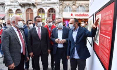 İstiklal Caddesi’nde Kızılay sergisi