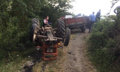 İvrindi’de traktör ters kazası: 1 ölü 2 yaralı