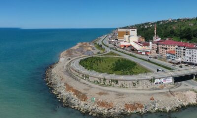 İyidere Lojistik Merkezi için deniz dolgusu başladı