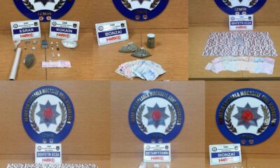 İzmir’de uyuşturucu operasyonları: 16 kişi tutuklandı