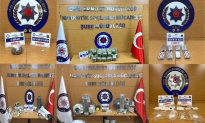 İzmir’deki uyuşturucu operasyonlarında 20 tutuklama
