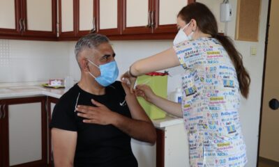 İzmit Belediyesi personelleri aşılarını oldu