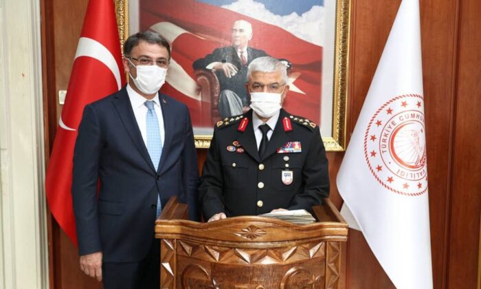 Jandarma Genel Komutanı Orgeneral Çetin, Tokat’ta temaslarda bulundu