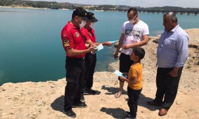 Jandarma suda boğulmalara karşı uyardı