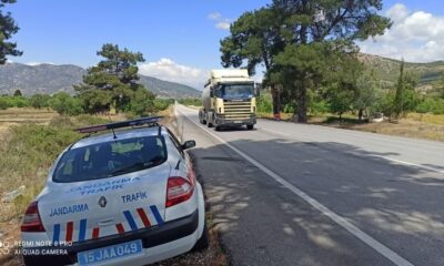 Jandarmadan 123 araç sürücüsüne 63 bin 562 TL ceza