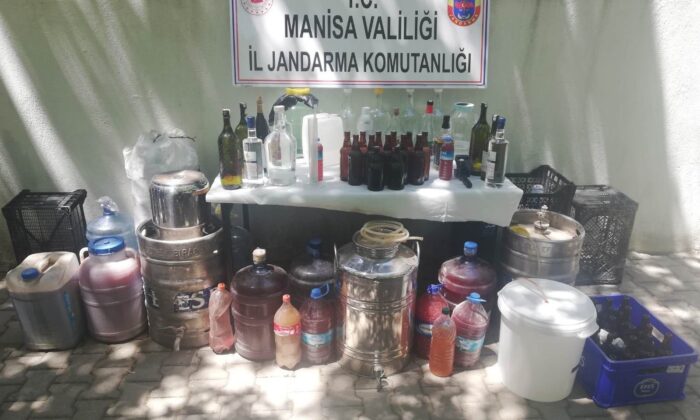 Jandarmadan kaçak alkol operasyonu