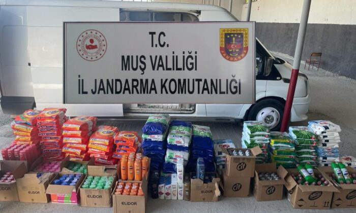 Jandarmadan sahte temizlik malzemesi operasyonu