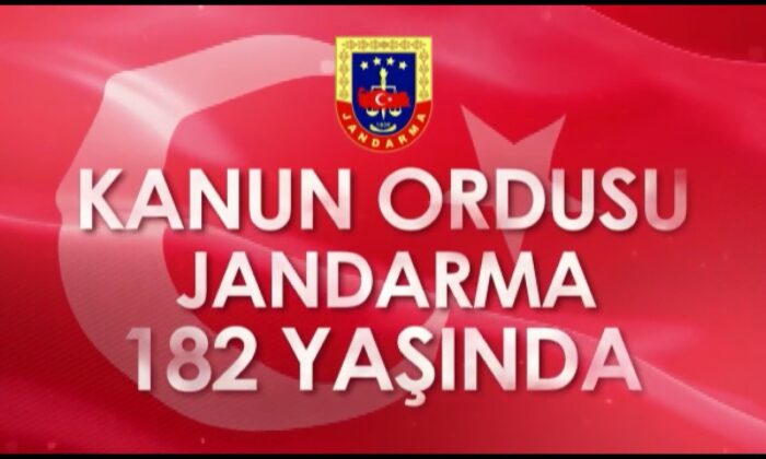 Jandarmanın 182. yıldönümü için video hazırlandı