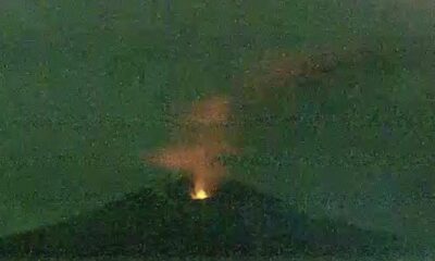 Japonya’daki Otake Yanardağı’nda patlama