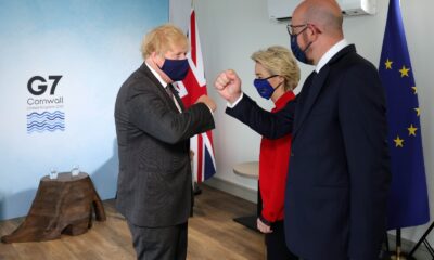 Johnson, Merkel ve AB yetkilileriyle görüştü