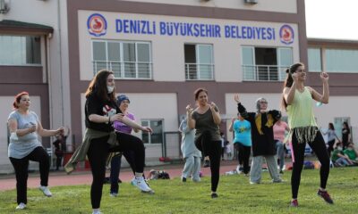Kadınlara özel sabah akşam açık hava sporlar başladı
