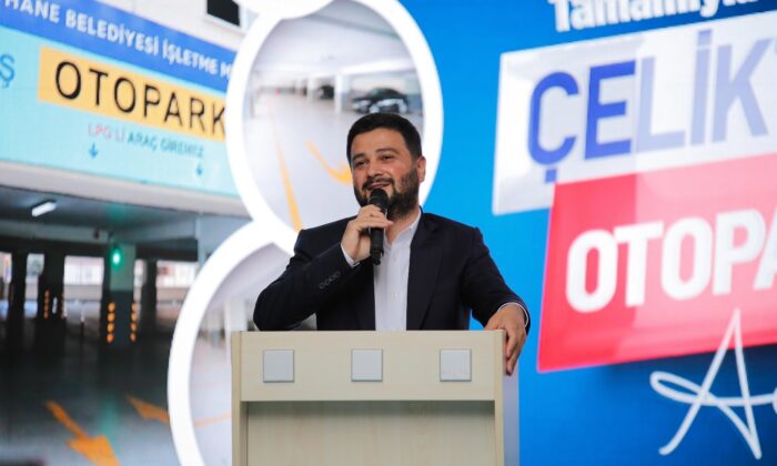 Kağıthane’de bir otopark daha yenilenerek hizmete açıldı