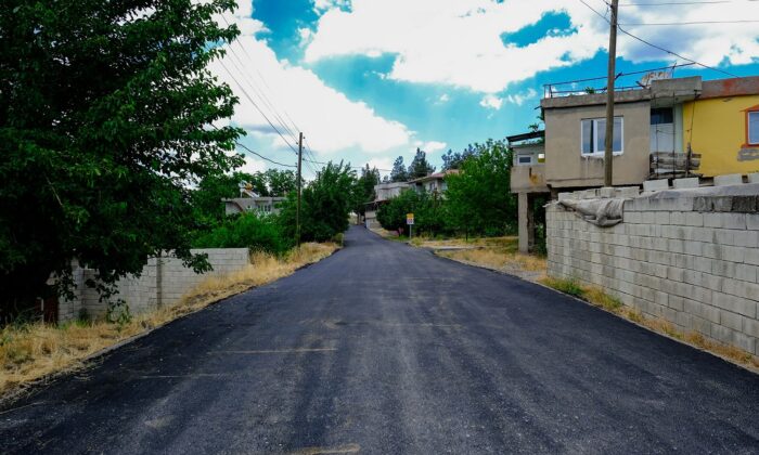 Kahramanmaraş’ta asfalt çalışmaları