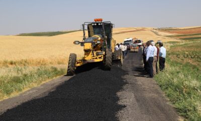 Kahta köy yollarında bakım ve onarım çalışmaları başladı