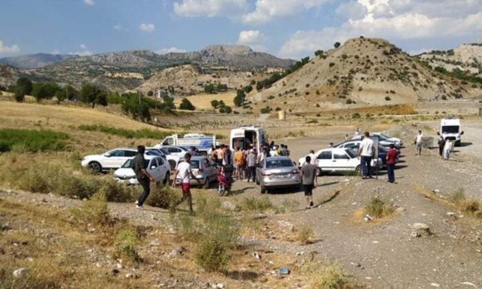 Kahta’da boğulma tehlikesi geçiren genç hastaneye kaldırıldı