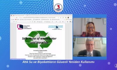 Kalavrouziotis: “Arıtılmış evsel atık sular, tarımsal ürün sulaması için yeniden kullanılmalı”