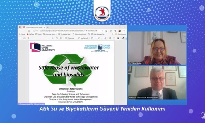 Kalavrouziotis: “Arıtılmış evsel atık sular, tarımsal ürün sulaması için yeniden kullanılmalı”