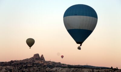 Kapadokya’da balon turları iptal edildi