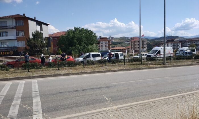 Karabük’te 4 araçlı zincirleme kaza: 2 yaralı