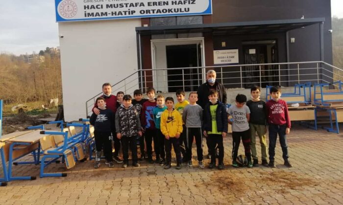 Karadeniz Bölgesi’nin tek hafızlık proje ortaokulu Giresun’un Eynesil ilçesinde bulunuyor