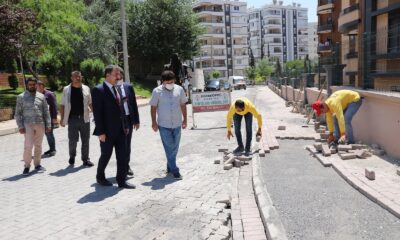 Karaköprü Belediyesi 7 ekiple sahada çalışıyor