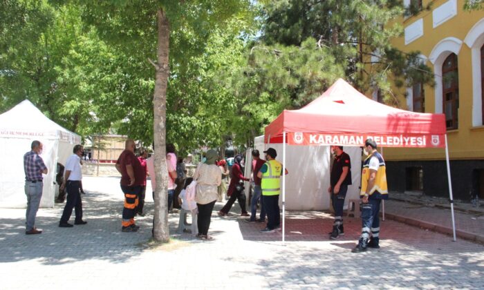 Karaman’da aşı çalışması hız kazandı