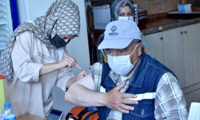 Karatay Belediyesi personeli Covid-19 aşısı oluyor