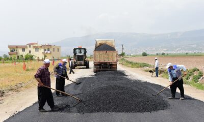 Karaziyaret’te asfalt çalışmaları