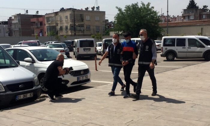 Kardeş katili soğan tarlasında yakalandı